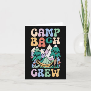 Tarjeta Camping Bridal Party Camp Bachelorette Camp Bach C