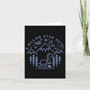 Tarjeta Camping Shirt 5.000 millones Star Hotel Line Sende