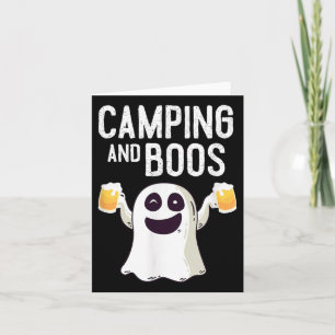 Tarjeta Camping Y Boos Camping Disfraz De Halloween Para H