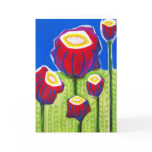 "Campo de flores enrrolladas "