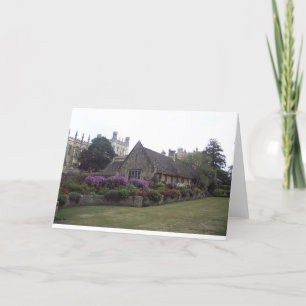 Tarjeta Campo inglés