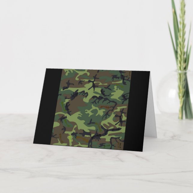 Tarjeta Camuflaje del camuflaje (Anverso)