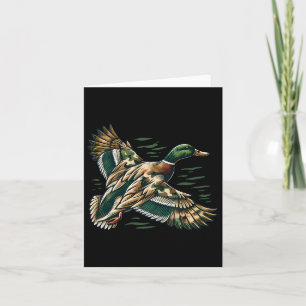 Tarjeta Camuflaje Escuela Vieja Camo Coquette Bow Duck Hun
