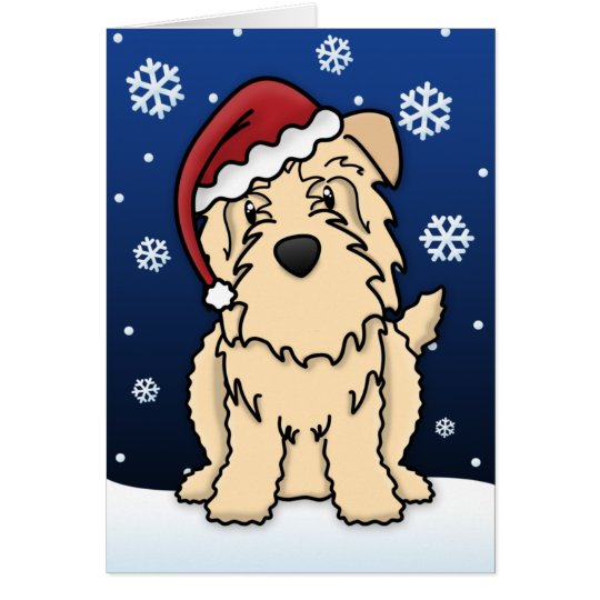 Tarjeta Cañada de trigo de Kawaii del navidad de Imaal