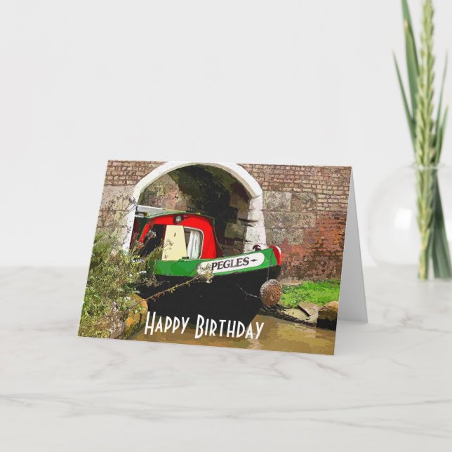 TARJETA CANAL BOATS (Anverso)