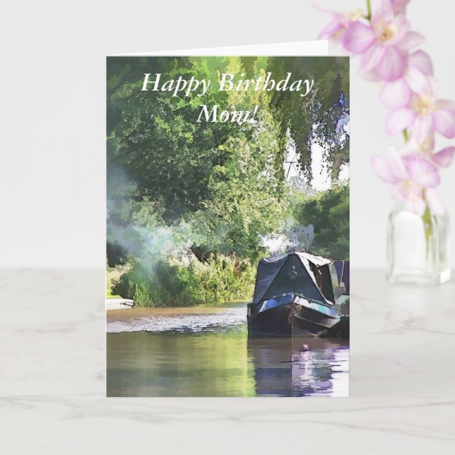 TARJETA CANAL BOATS (Orquídea)