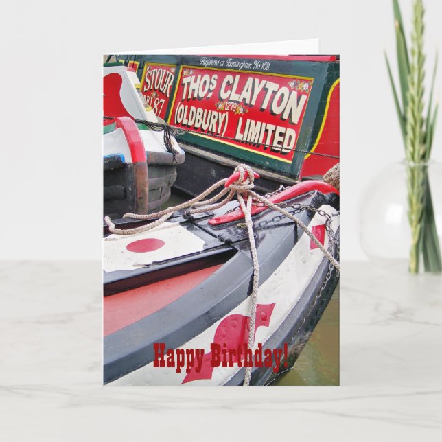 TARJETA CANAL BOATS (Anverso)