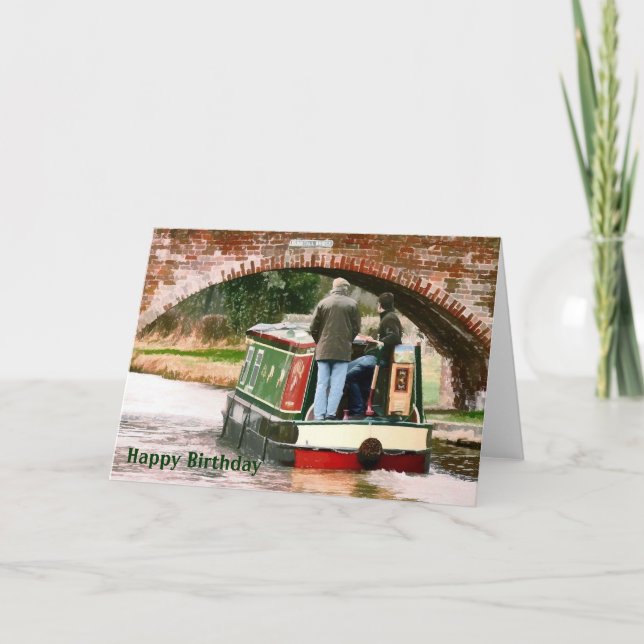TARJETA CANAL BOATS (Anverso)