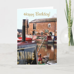 TARJETA CANAL BOATS UK