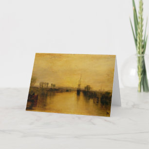 Tarjeta Canal de José Mallord Guillermo Turner el