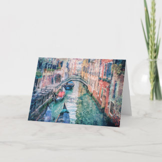Tarjeta Canal de Venecia