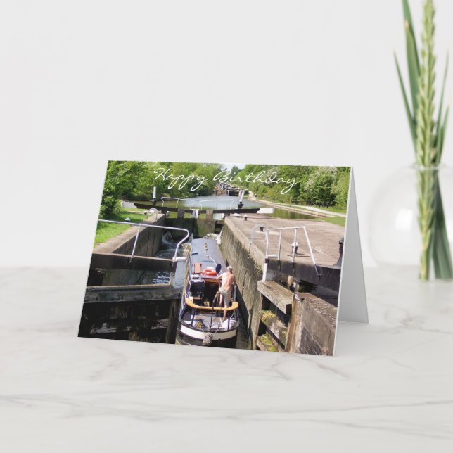 TARJETA CANAL NARROWBOATS (Anverso)