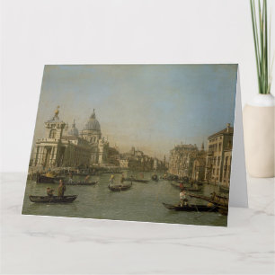 Tarjeta Canaletto - Entrada Al Gran Canal