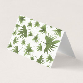 Tarjeta Canary Vine Leaves Card