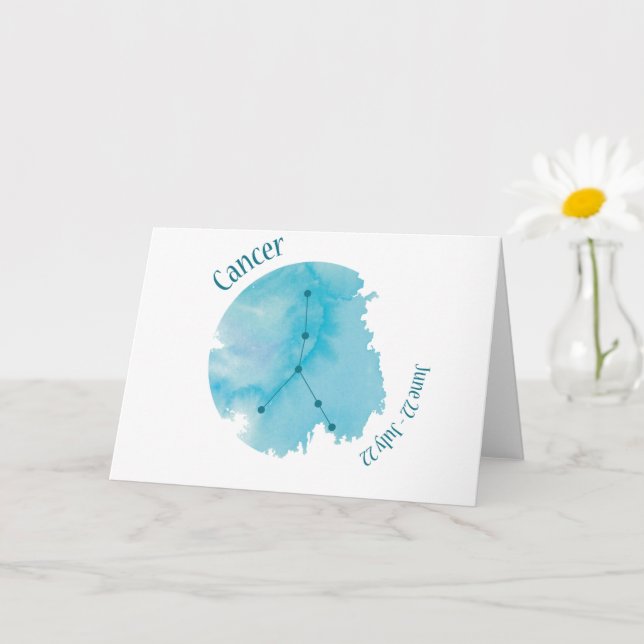 Tarjeta Cáncer (Planta pequeña)