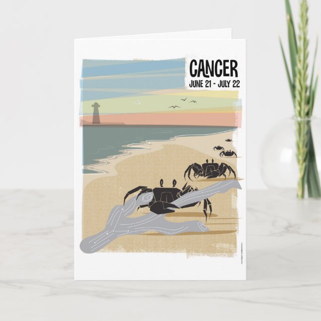 Tarjeta Cáncer de cangrejo (Anverso)