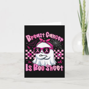Tarjeta Cáncer de Mama De Halloween Es Cáncer De Mama De H