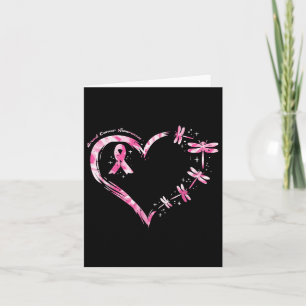 Tarjeta Cáncer de mama Dragonismo cardíaco Conciencia muje
