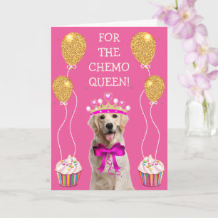 Tarjeta Cáncer de Mama Quimio Adorable 