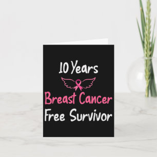 Tarjeta Cáncer de Mama sin Cáncer de Mama Rosado Sur