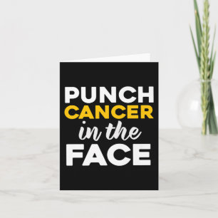 Tarjeta Cáncer De Punch (Niñez) En La Conciencia De La Car