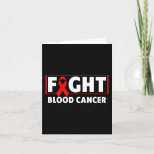 Tarjeta Cáncer de sangre - Lucha contra el Cáncer de Sangr