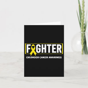Tarjeta Cáncer infantil - Combatir el cáncer infantil