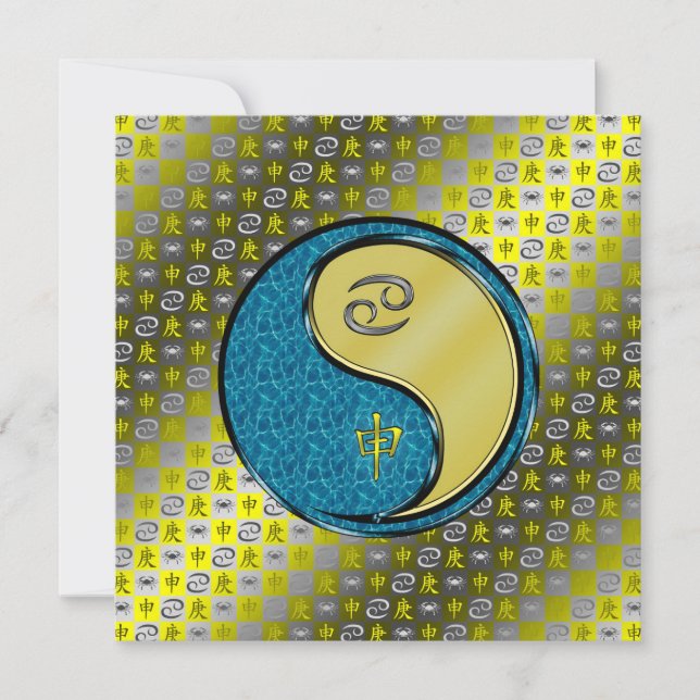 Tarjeta Cancer & Metal Monkey (Anverso)