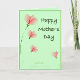 Tarjeta Cancer Mother's Day Card.