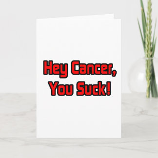 Tarjeta ¡Cáncer, Suck!
