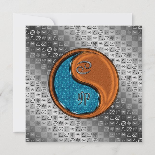 Tarjeta Cancer & Wood Rabbit (Anverso)