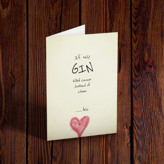 Tarjeta Cáncer y quimioterapia