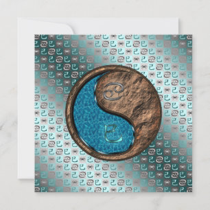 Tarjeta Cáncer y serpiente de la Tierra