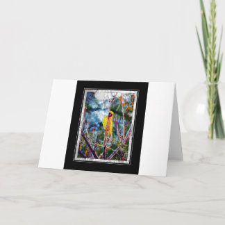 Tarjeta Canción amarilla