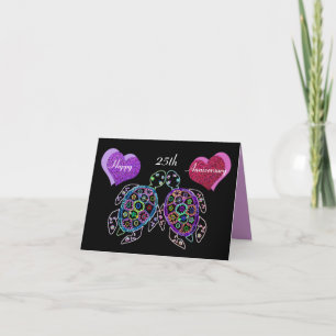 Tarjeta Canción de amor de tortuga marina