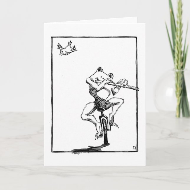 Tarjeta Canción de verano (Anverso)