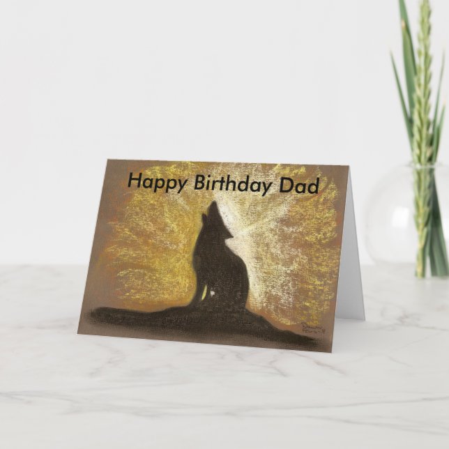 Tarjeta canción del olvido Feliz cumpleaños papá (Anverso)