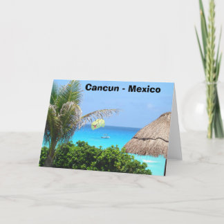 Tarjeta Cancun - México