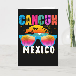 Tarjeta Cancun México 2025 Vacaciones Playa Familia Combin