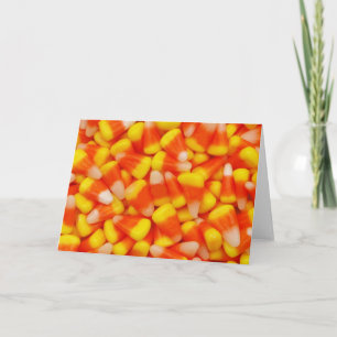 Tarjeta "Candy Corn"