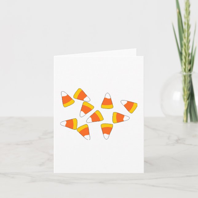 Tarjeta Candy Corn (Anverso)