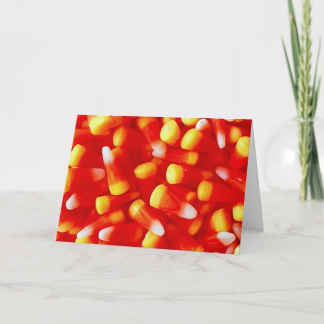 Tarjeta "Candy Corn #1" (Anverso)