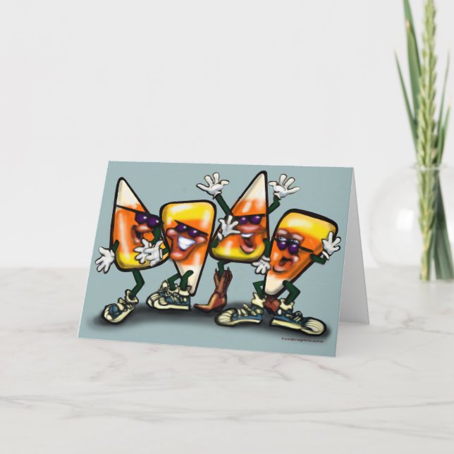 Tarjeta Candy Corn Gang Card (Anverso)