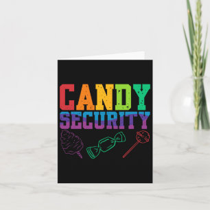 Tarjeta Candyland Seguridad Candyland Halloween Disfraces 