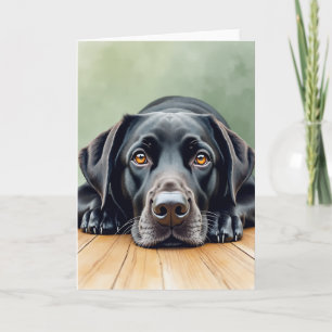 Tarjeta Canina del Día del Padre Suave