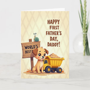 Tarjeta Canina del Mejor Papá del Mundo