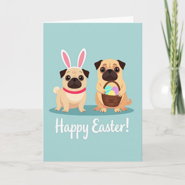 Tarjeta Canina Festiva de Primavera (Anverso)
