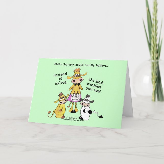 Tarjeta Cankles no terneros (Anverso)