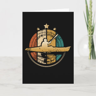 Tarjeta Canoe Retro
