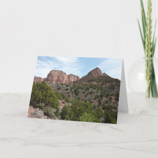 Tarjeta Cañones de Kolob en el Parque Nacional Zion